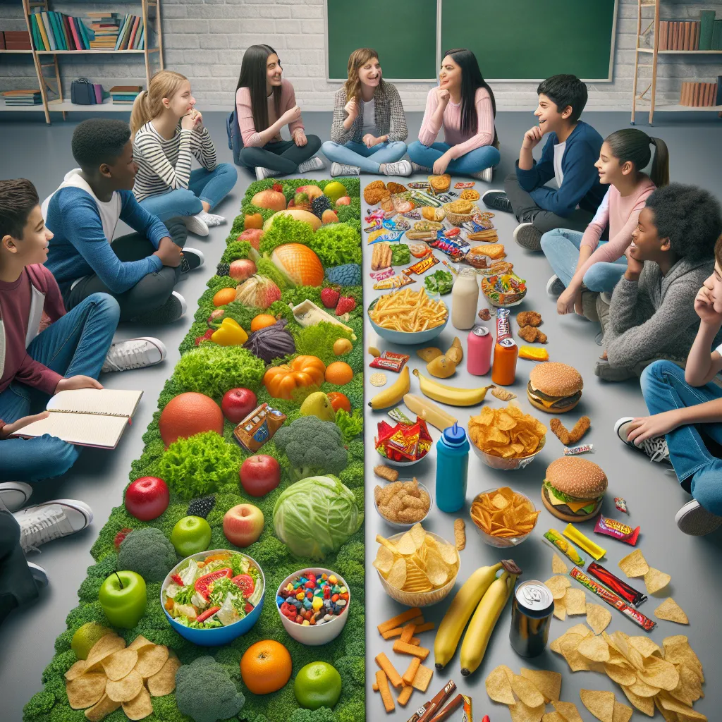 Junk food in schools debate