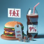 Junk food taxation concept