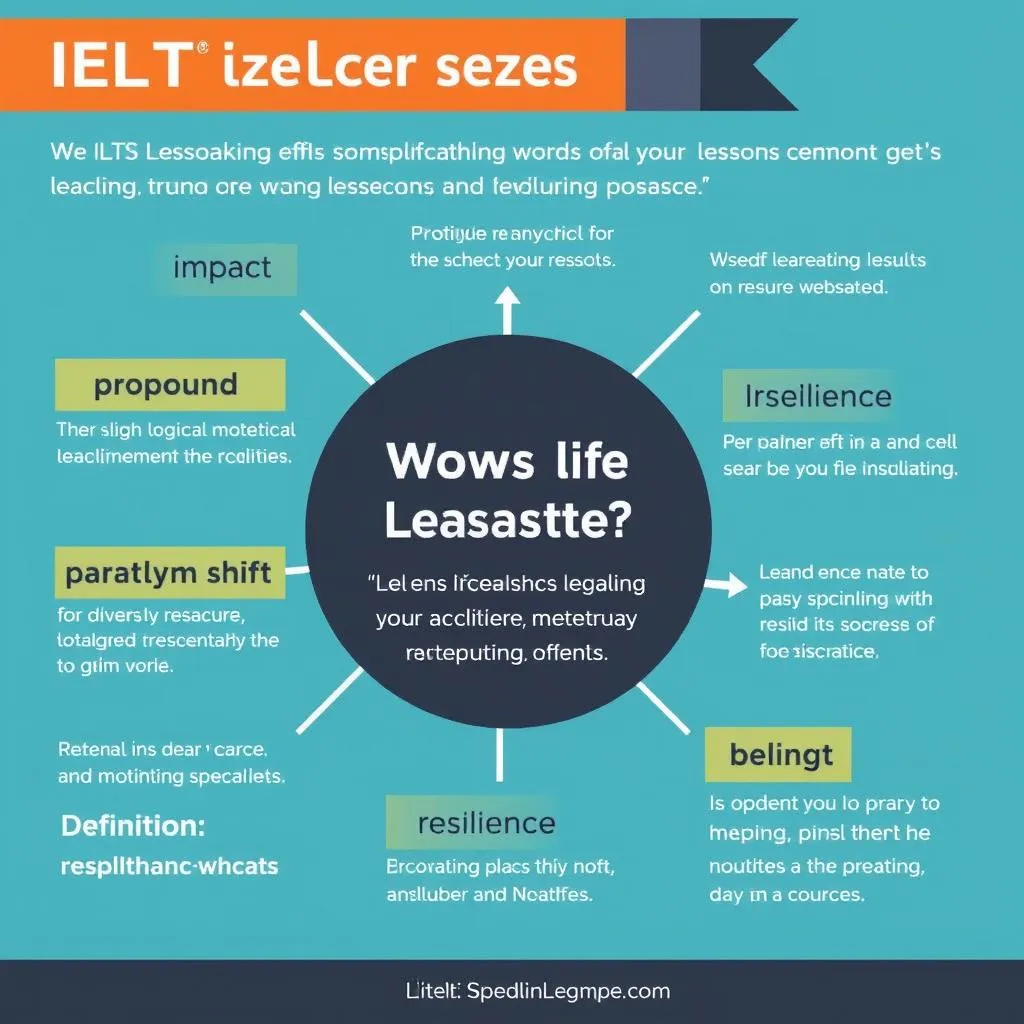 Key vocabulary for IELTS Speaking about life lessons