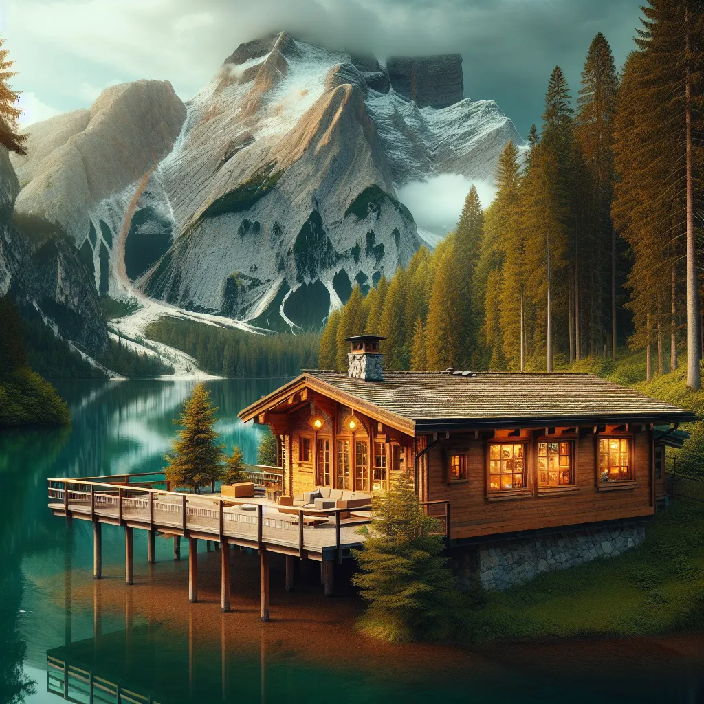 Family Lakeside Cabin