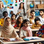 Diverse language classroom