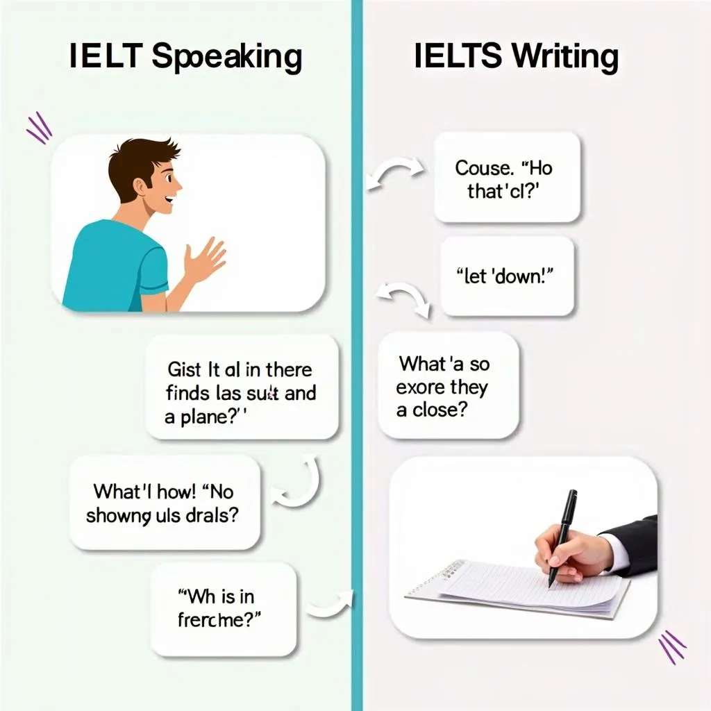 Using 'let down' effectively in IELTS Speaking and Writing