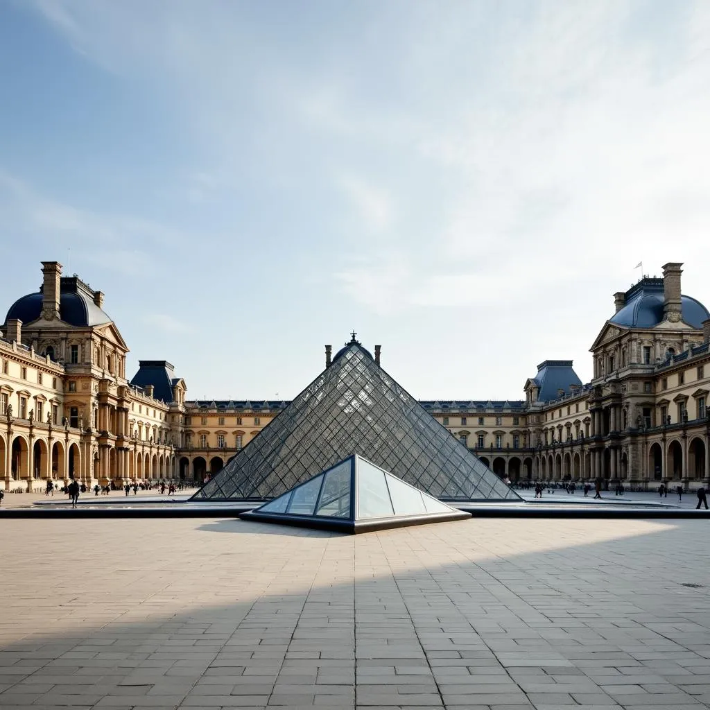 The Louvre Museum in Paris