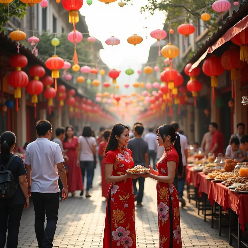 Lunar New Year celebration in Vietnam