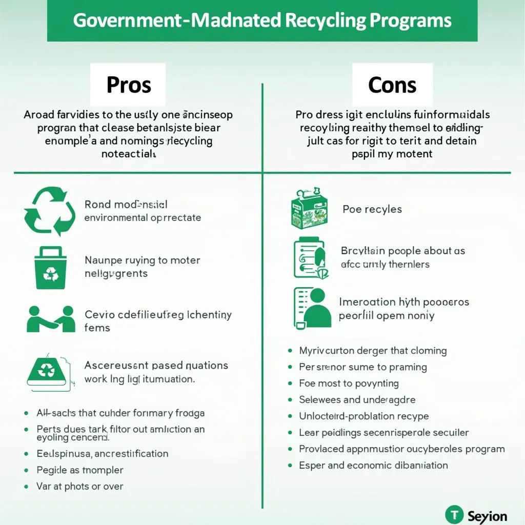 Benefits and challenges of mandatory recycling programs