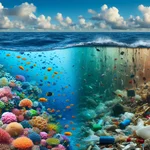 Impact of marine pollution on ecosystems