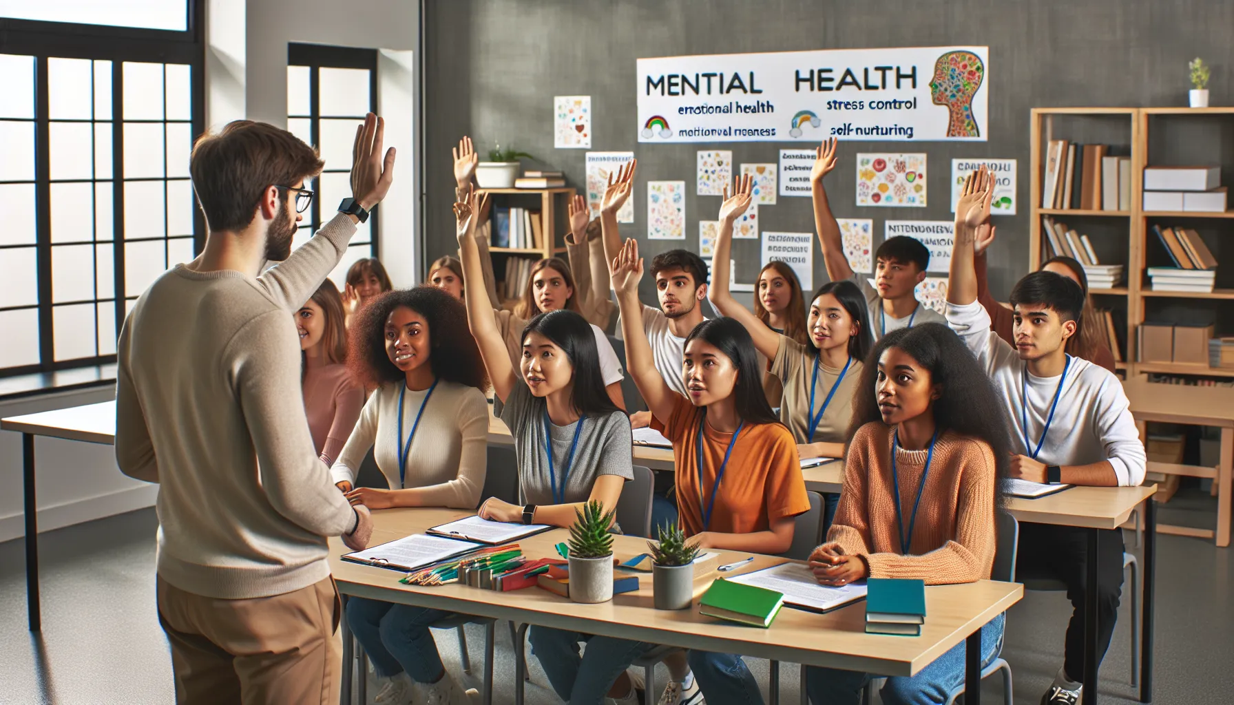 Mental health education for students