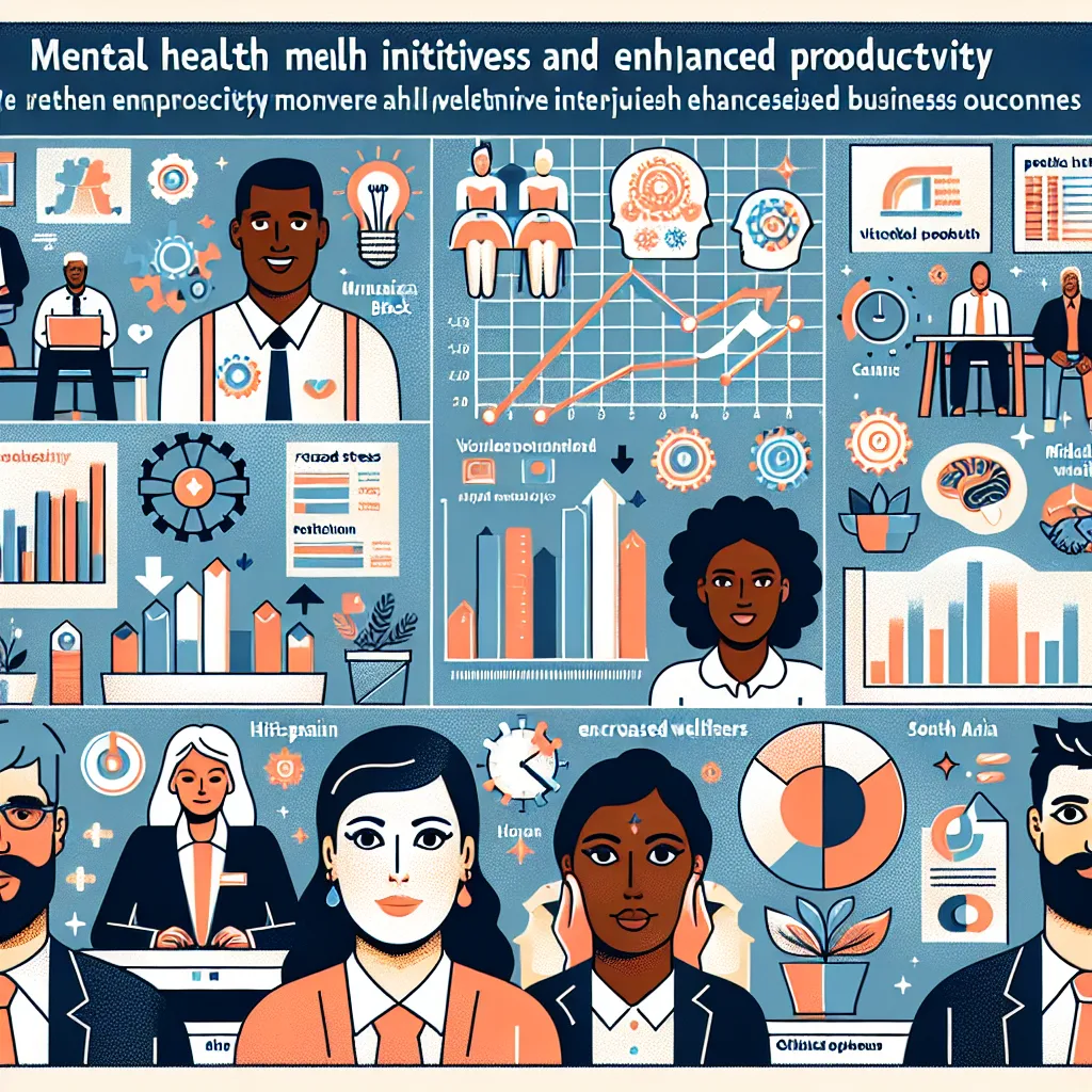 Mental health and productivity correlation