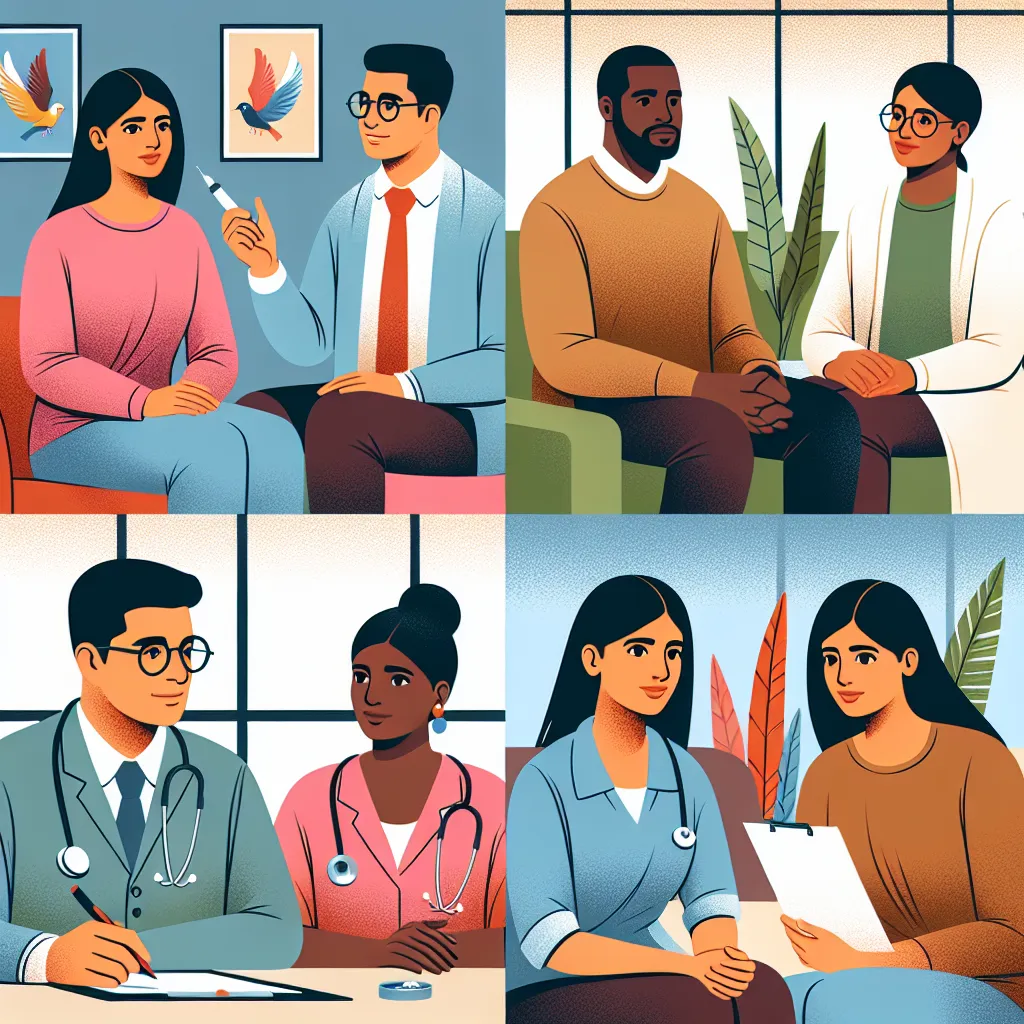 Mental health services illustration