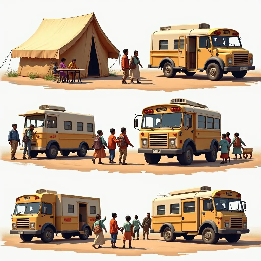 Mobile Schools for Nomadic Education