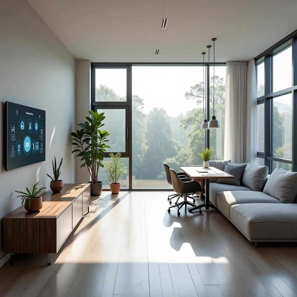 Innovative smart home interior design