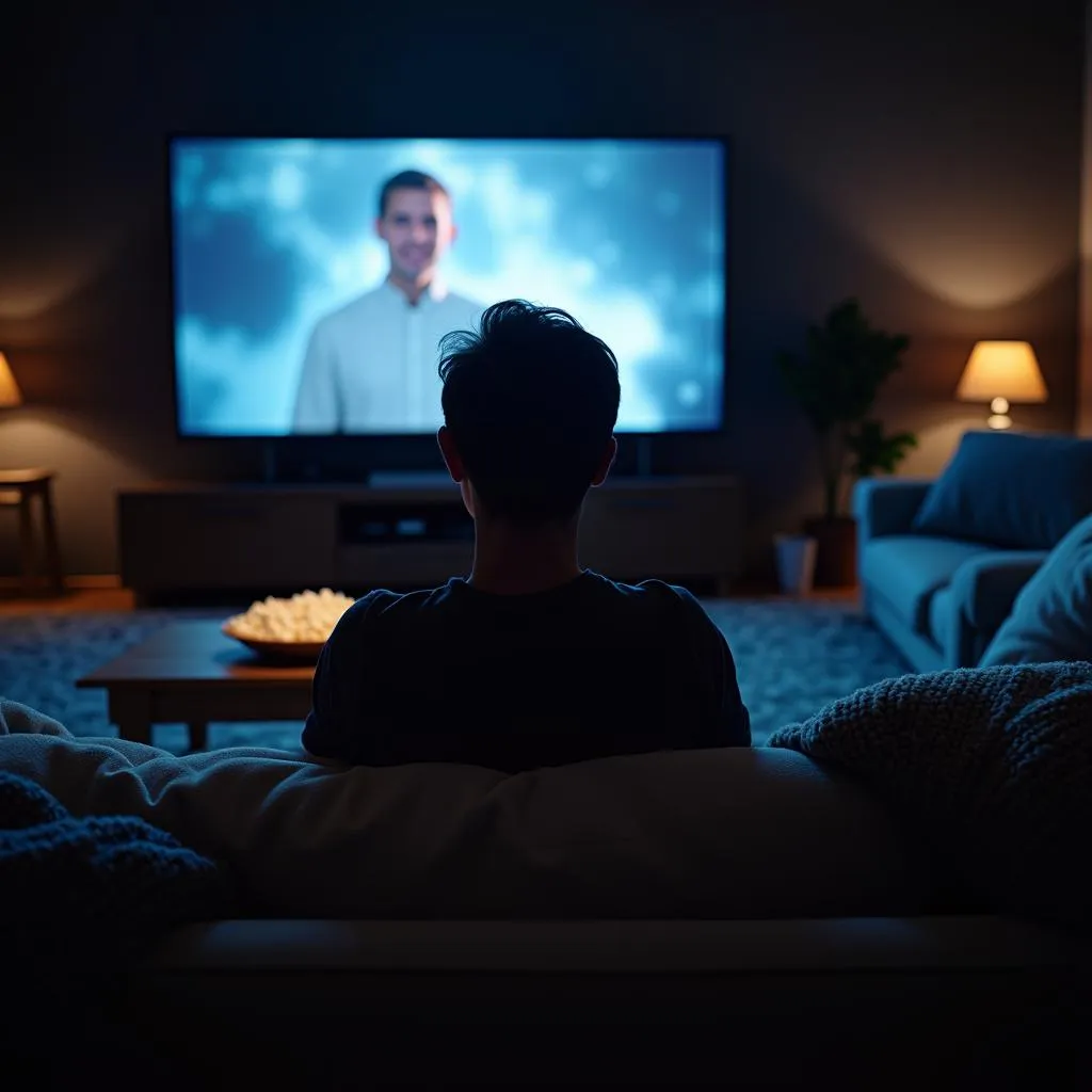 IELTS Speaking: Describing movie watching at home