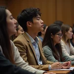 Student nodding off during lecture