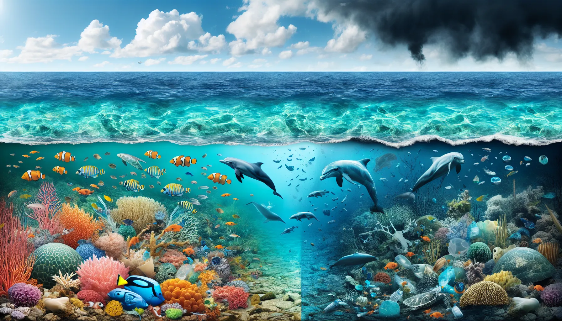 Impact of ocean pollution