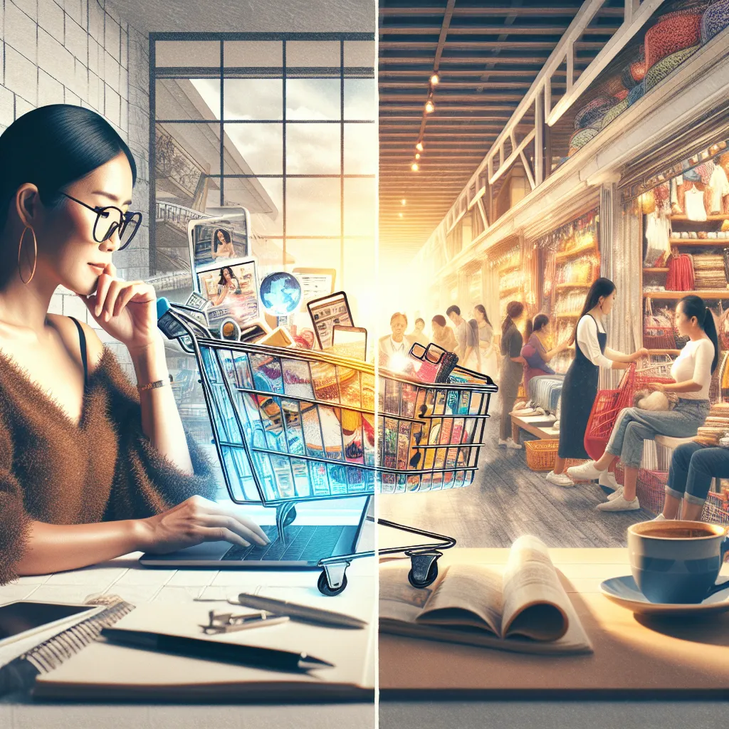 Online shopping vs traditional retail