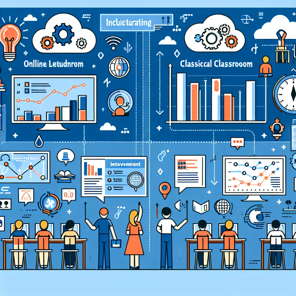 Online Learning Effectiveness Infographic