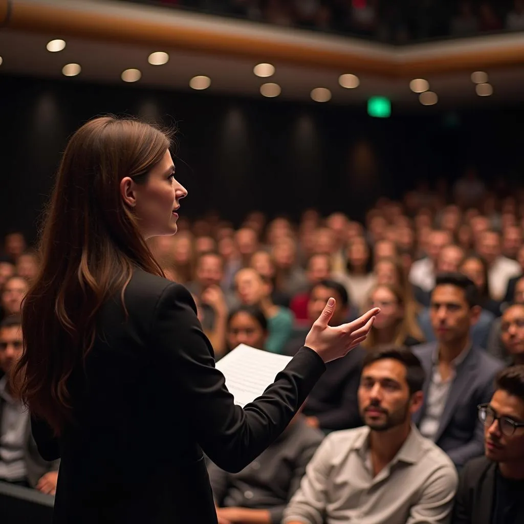 Overcoming fear of public speaking