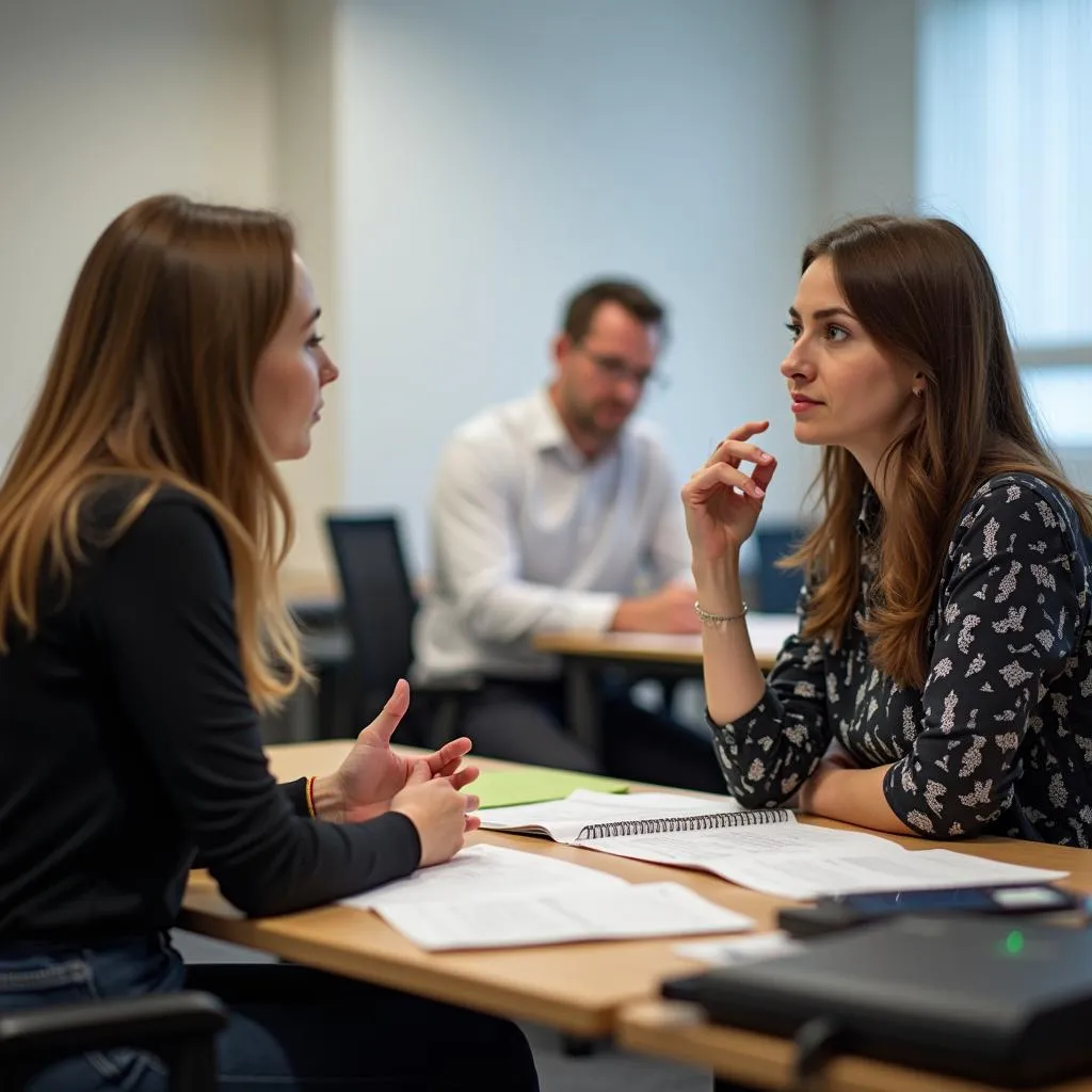 People Discussing Change in IELTS Speaking Test