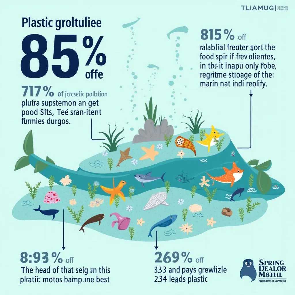 Plastic pollution affecting ocean wildlife