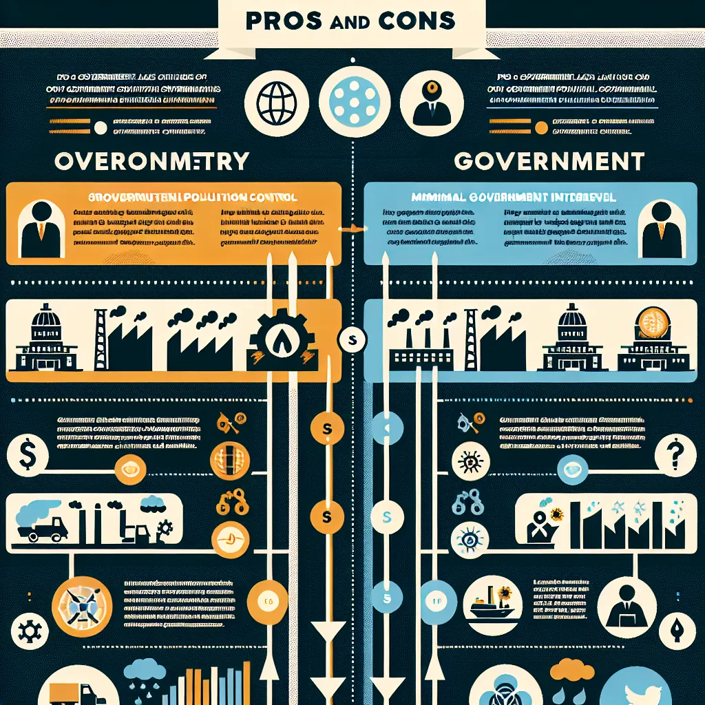 Government regulations on pollution