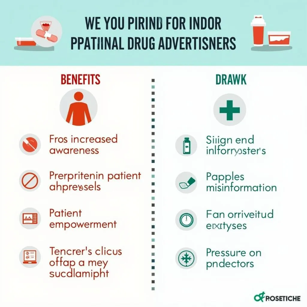 Prescription drug advertisements pros and cons