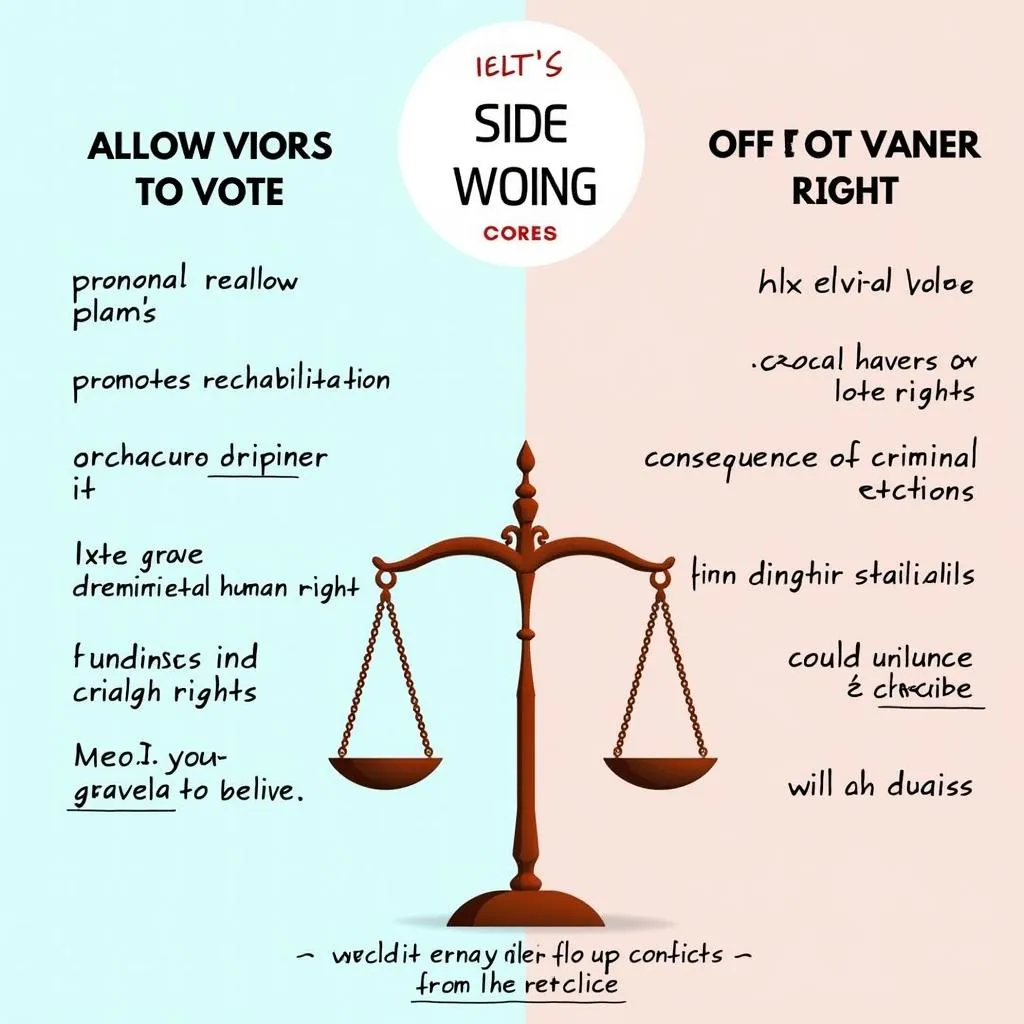 Prisoners voting rights debate IELTS essay