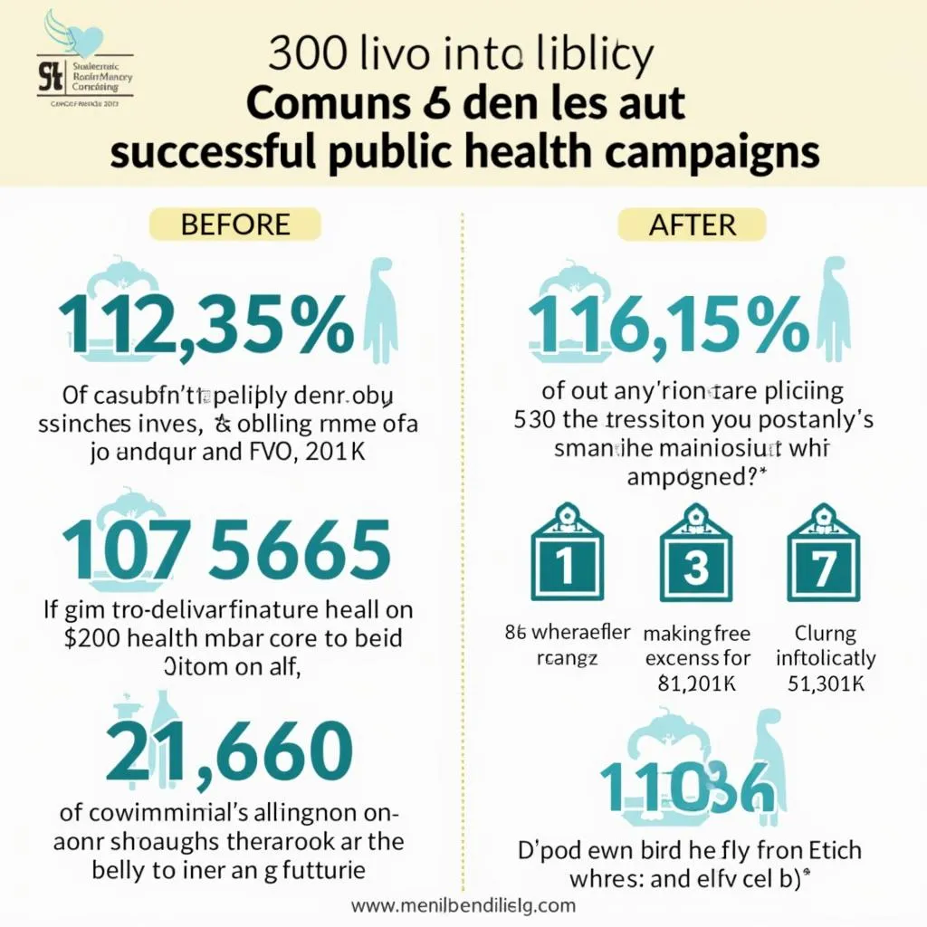 Effectiveness of public health campaigns in disease prevention