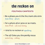 Examples of 'Reckon on' Usage