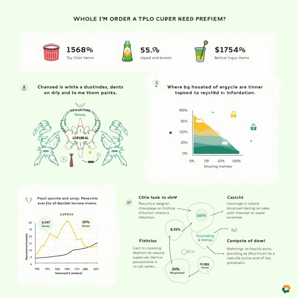 Infographic on recycling program effectiveness