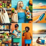 Reducing plastic waste through consumer behavior