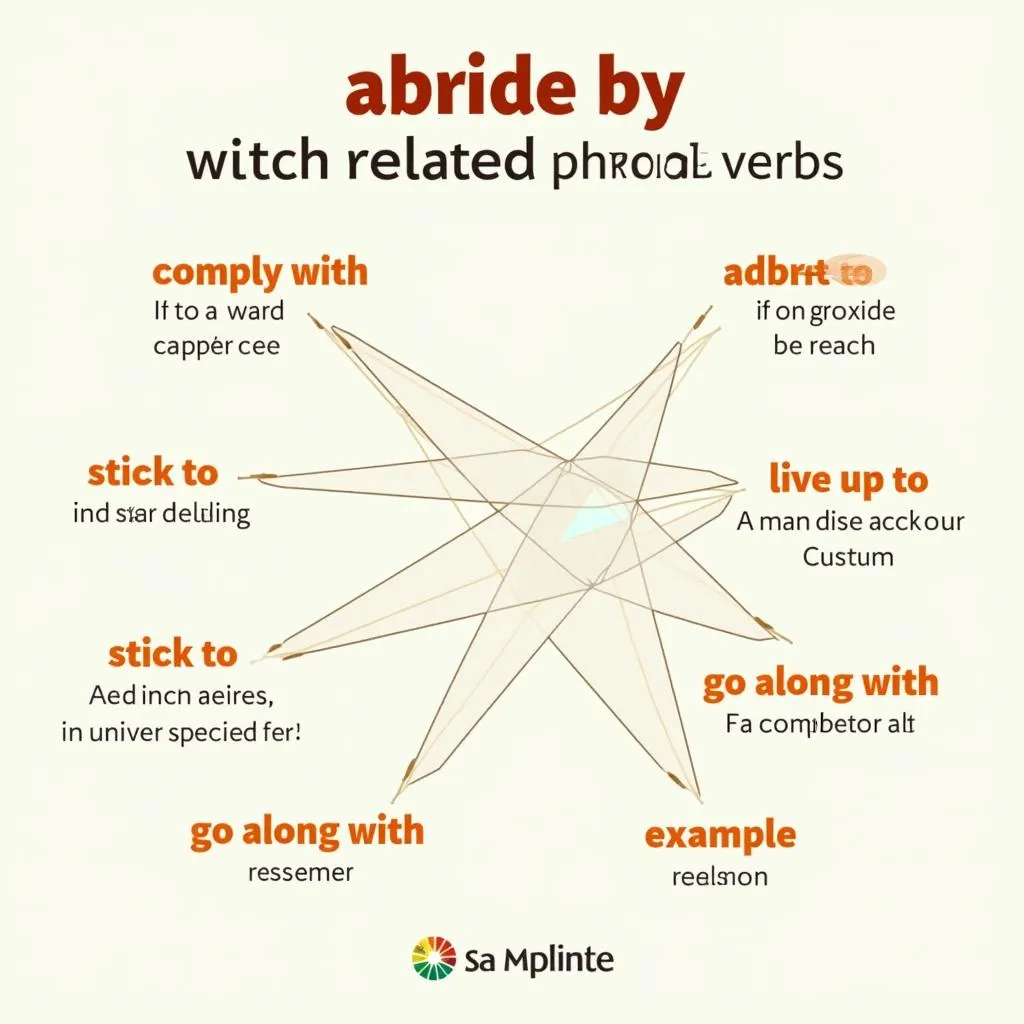 Comparison of related phrasal verbs