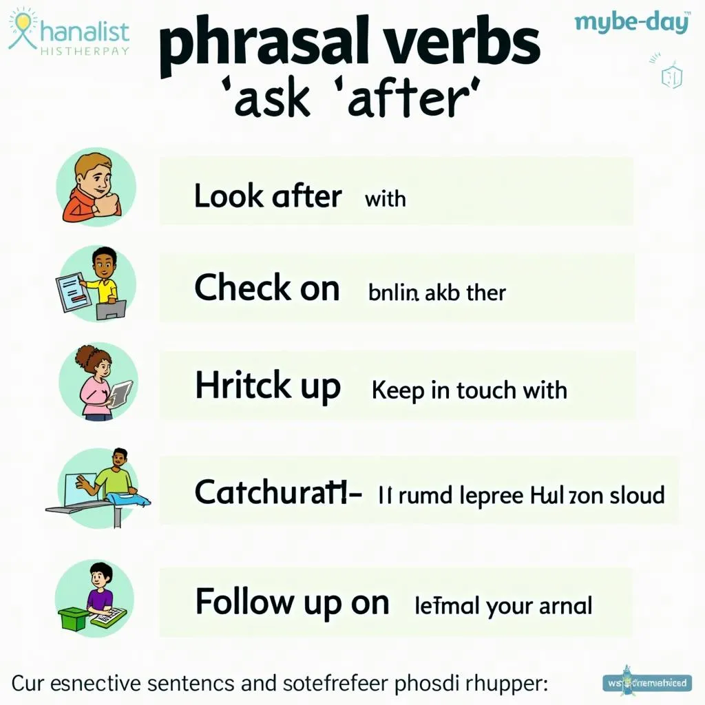 Related phrasal verbs for social communication