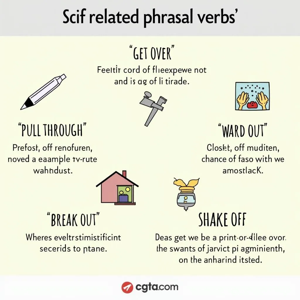 Related Phrasal Verbs for Health Topics