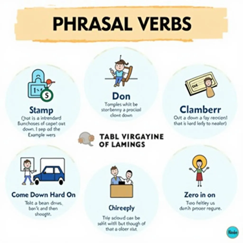 Related phrasal verbs infographic