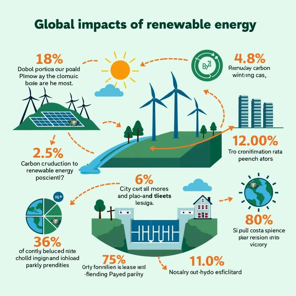 Renewable energy solutions for climate change