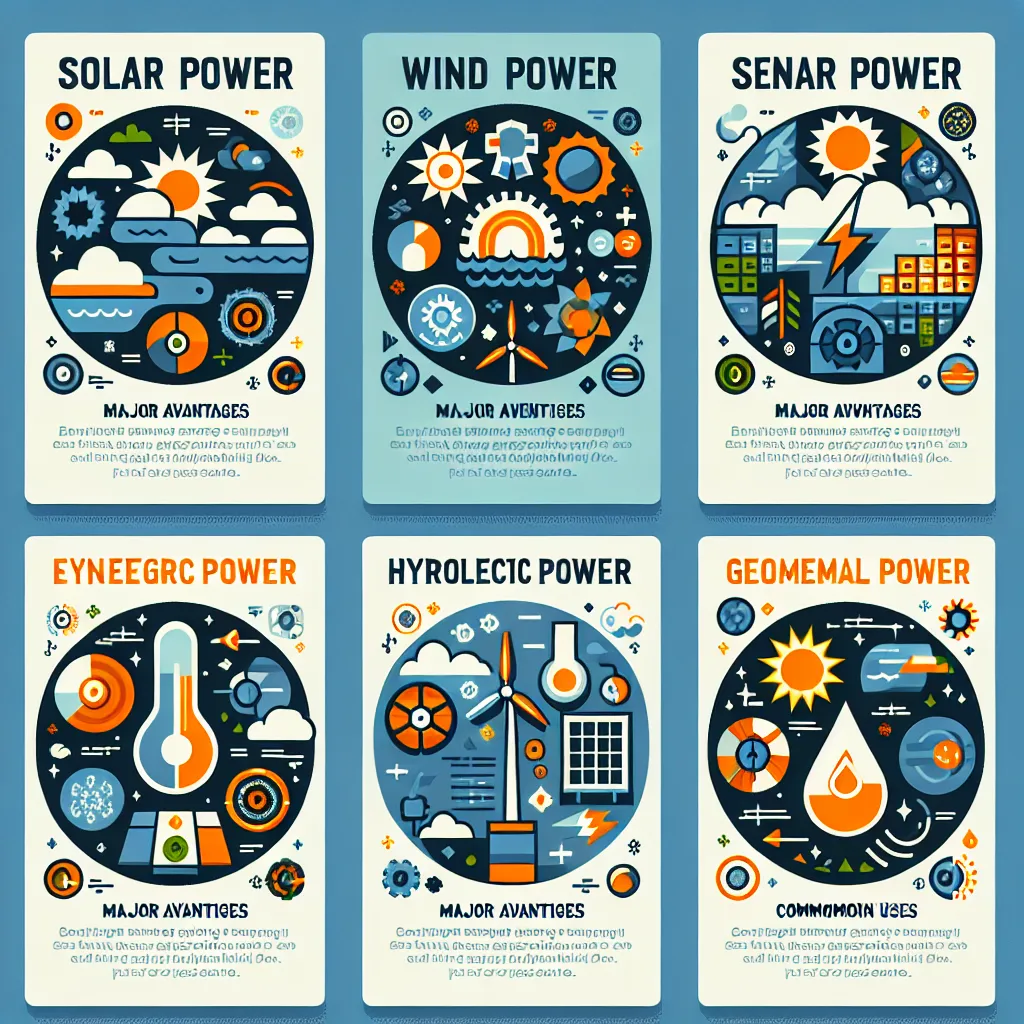 Renewable Energy Sources Infographic