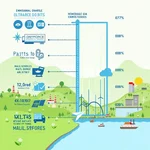 Renewable energy sources reducing greenhouse gas emissions