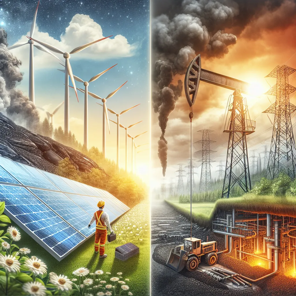 Renewable Energy vs Fossil Fuels