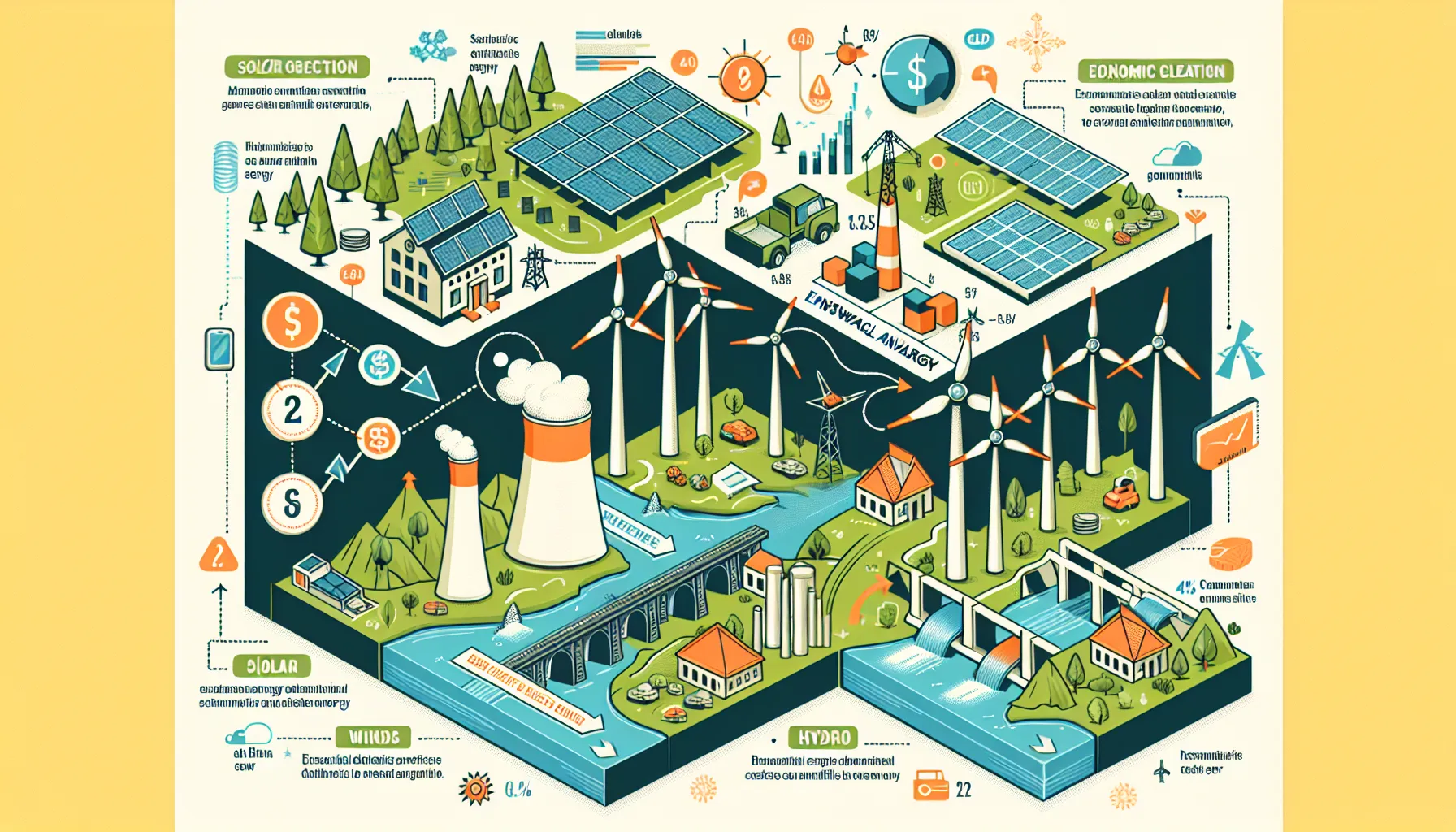 Renewable energy impact on economy