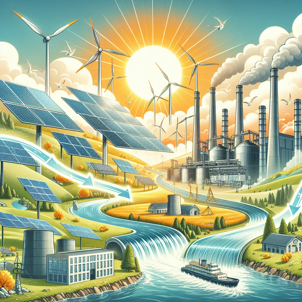 Renewable energy in industrial sectors