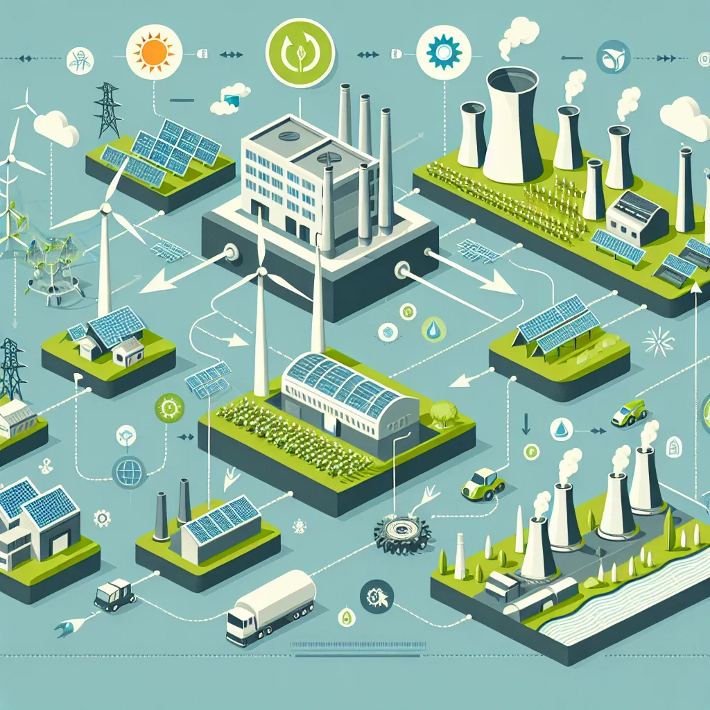 Renewable energy in industrial sectors