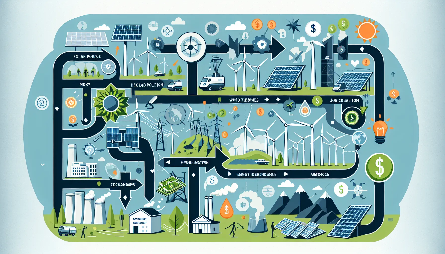 Government investment in renewable energy