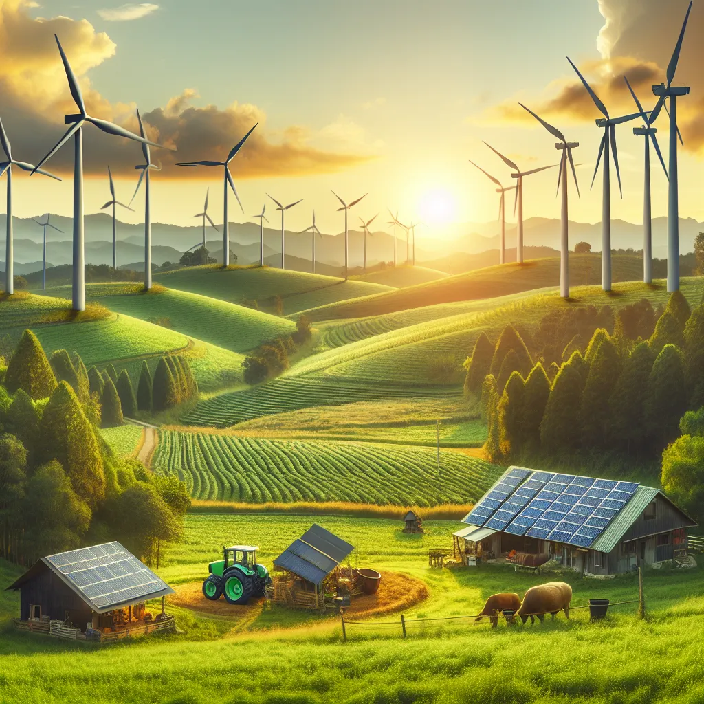 Renewable energy powering rural development