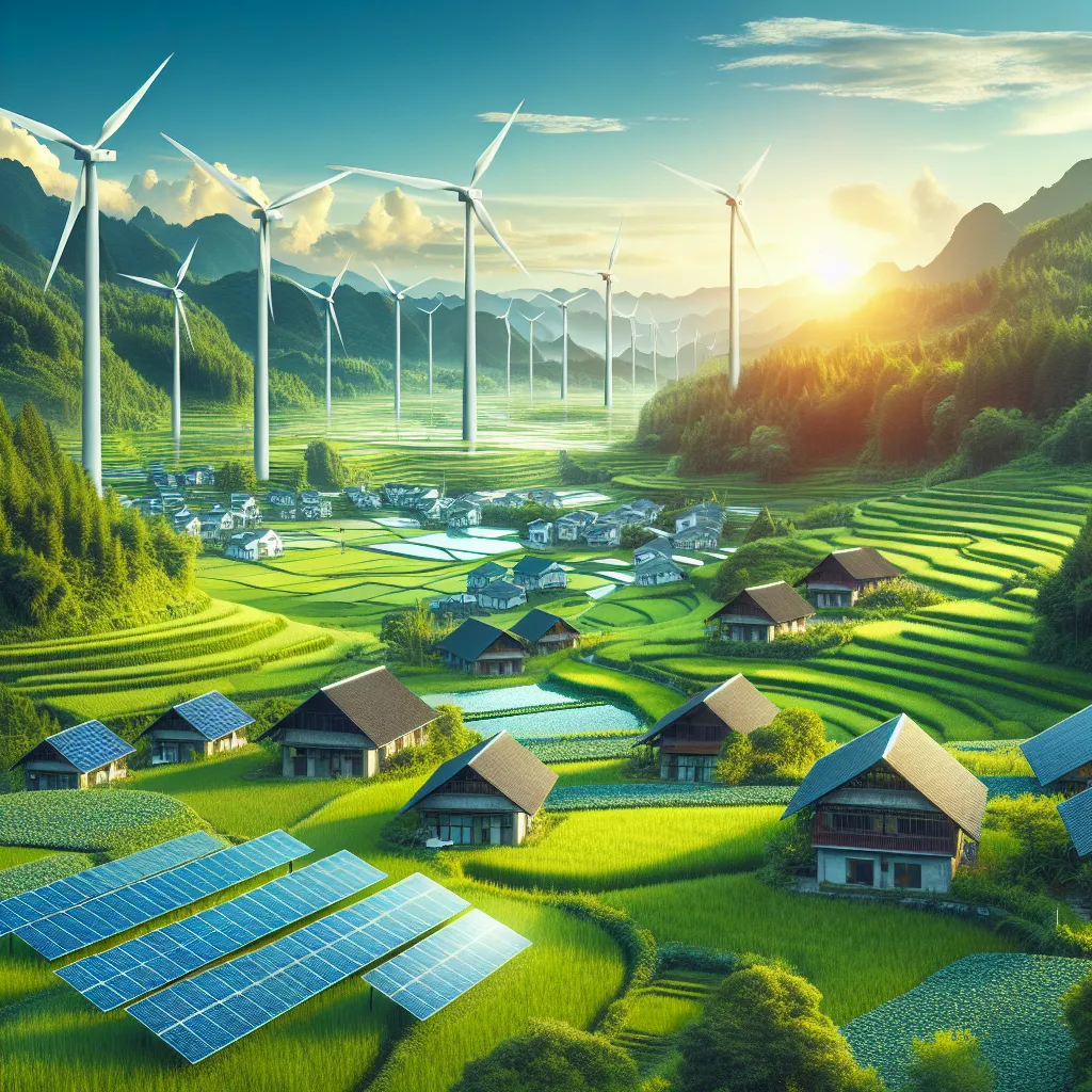 Renewable energy transforming rural landscape