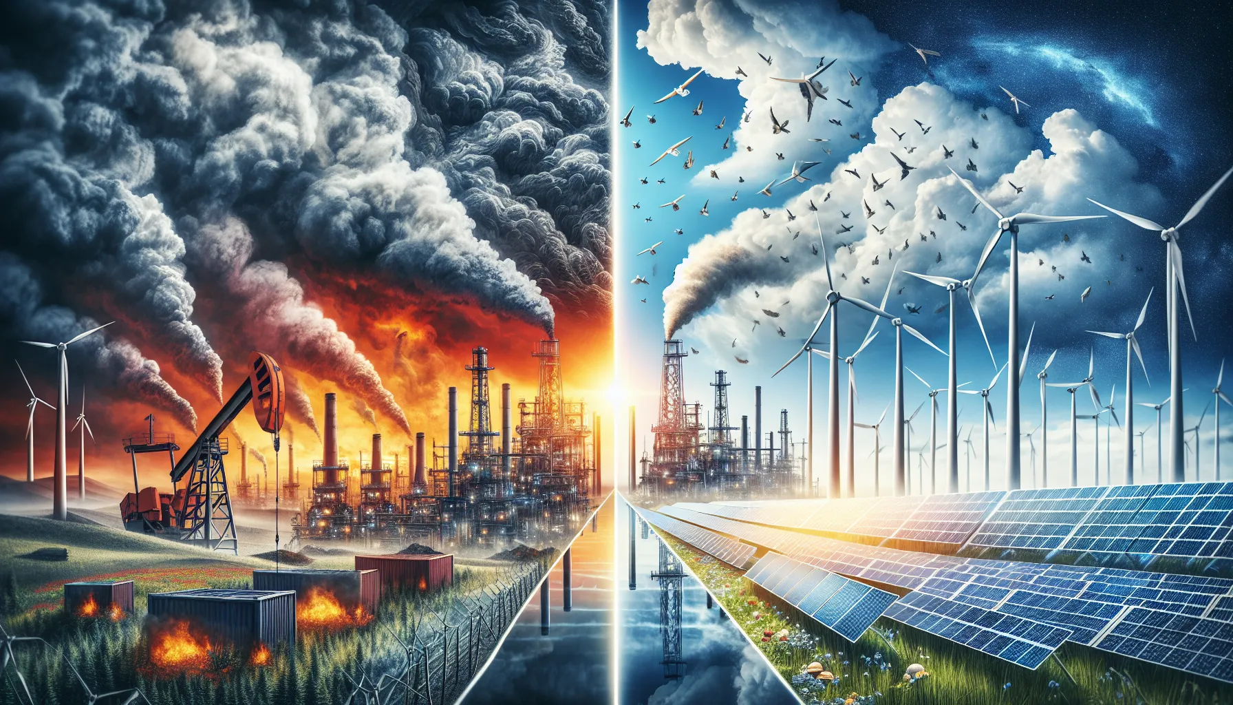 Renewable Energy vs Fossil Fuels