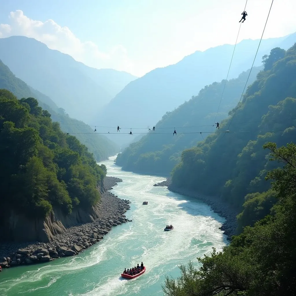 Adventure sports in Rishikesh