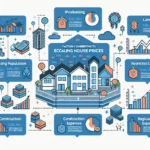 Rising housing costs infographic