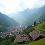 Sapa, a picturesque mountain town in Vietnam