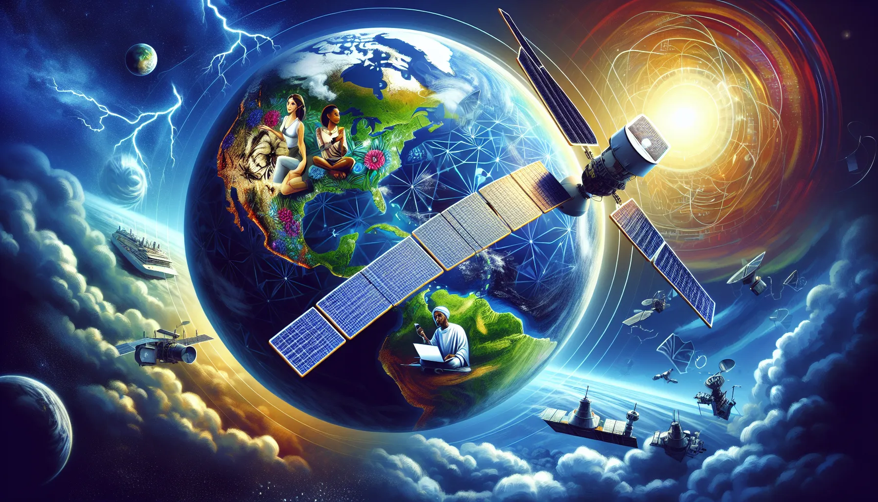 Satellite Applications for Communication and Weather