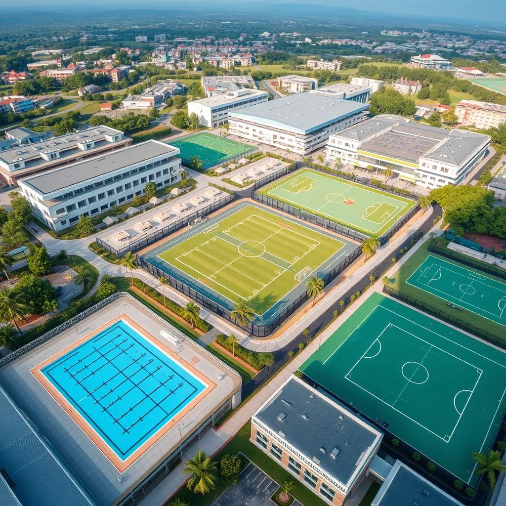 Investment in state-of-the-art school sports facilities